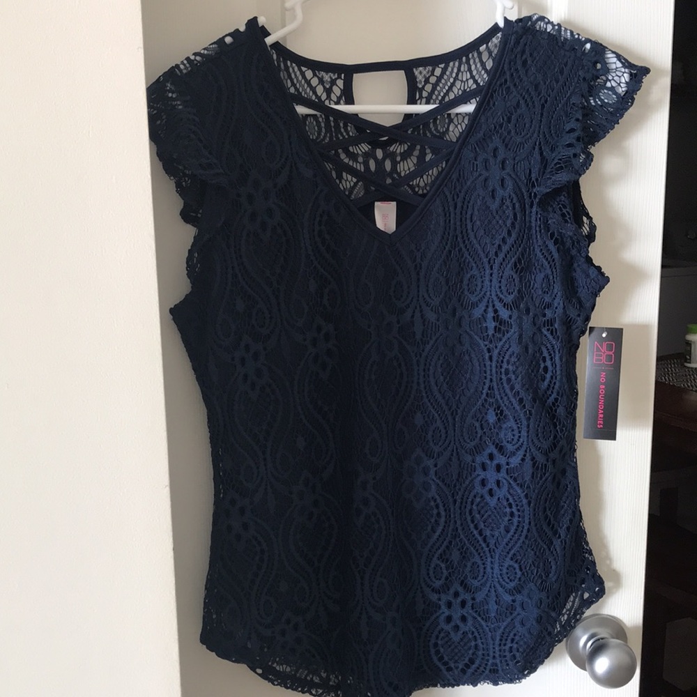 No Boundaries Lace Top